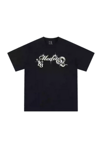 MEDM SS25 Snake Year Limited Edition Tee in Black with Unique Graphic Design
