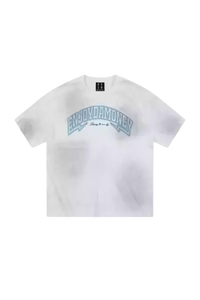 MEDM SS25 Washed Arch Logo Tee in a stylish white design for casual wear
