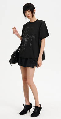 Masonprince Limited Evil Dog Boxy Short-Sleeved Top