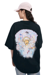 Rainbow Angel t-shirt by Dangerous People featuring colorful graphic and oversized fit for casual style