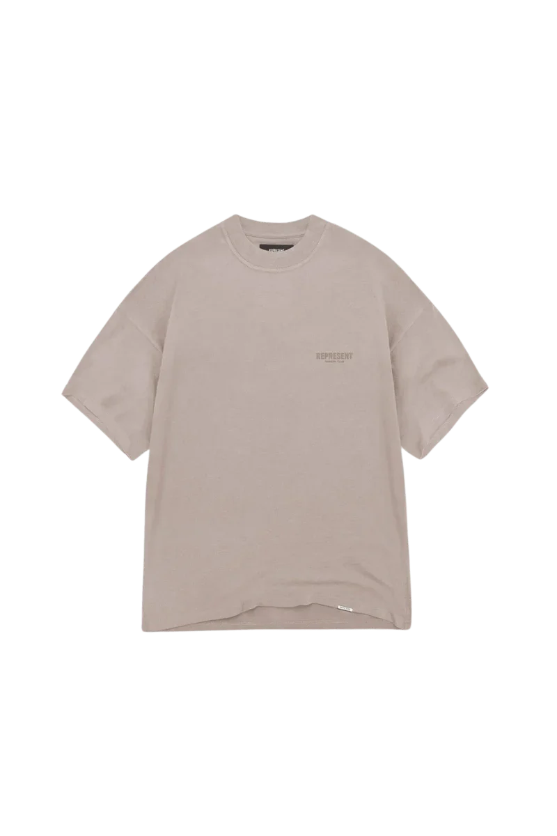 SS24 Owners Club Rubber Logo T-Shirt in lightweight fabric with a relaxed fit and subtle branding