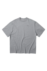 Masonprince Small Logo Basic Tee in gray with crew neck and short sleeves