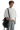Masonprince Small Logo Basic Tee white oversized fit worn with light blue jeans and black shoulder bag