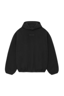 Fear Of God Essentials SS24 Heavy Jersey Arch Logo Hoodie in Black for Comfortable Everyday Wear
