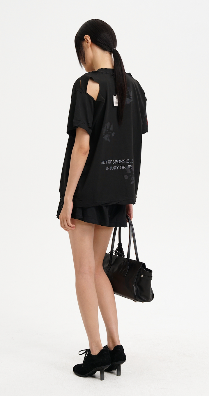 Masonprince Limited Evil Dog Boxy Short-Sleeved Top