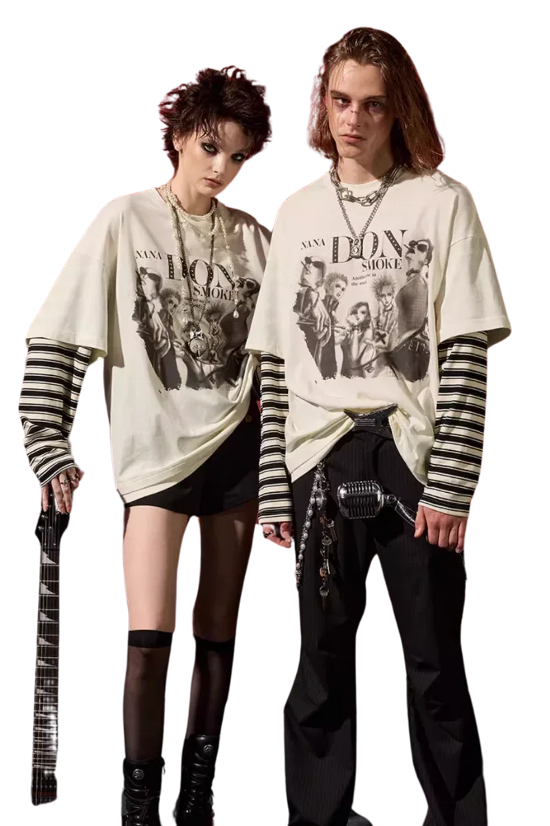 IDontSmoke x NANA BlackStones Long Sleeve Tee