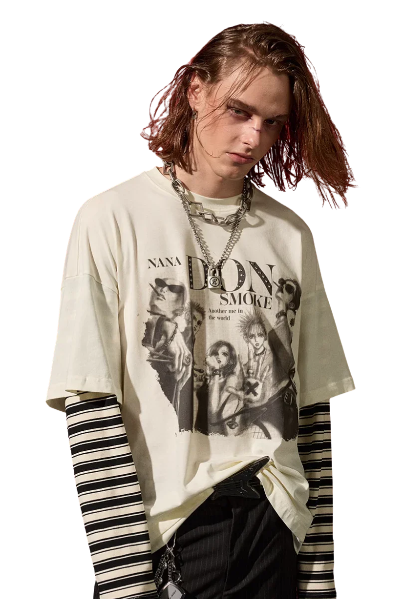 IDontSmoke x NANA BlackStones Long Sleeve Tee