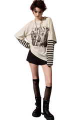IDontSmoke x NANA BlackStones Long Sleeve Tee