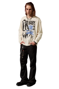 IDontSmoke x NANA Portrait Long Sleeve Tee