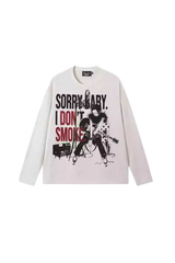 IDontSmoke x NANA Portrait Long Sleeve Tee
