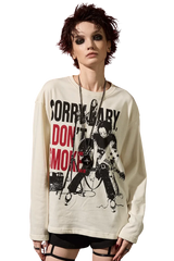 IDontSmoke x NANA Portrait Long Sleeve Tee