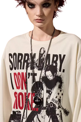 IDontSmoke x NANA Portrait Long Sleeve Tee