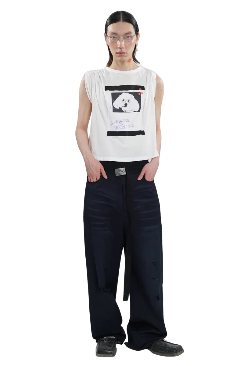 MasonPrince x Songaadon Collection Graffiti Puppy Tee