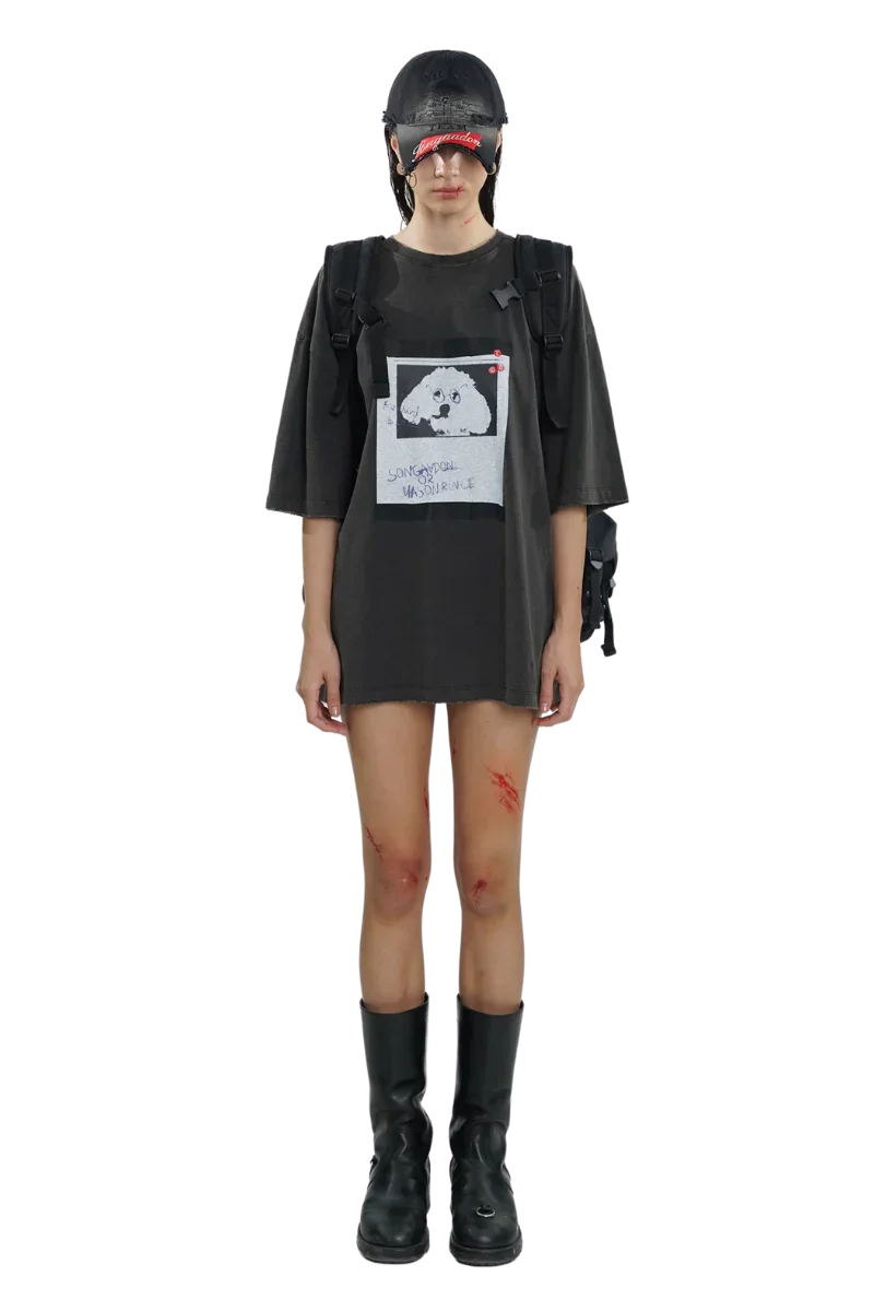 MasonPrince x Songaadon Collection Graffiti Puppy Tee