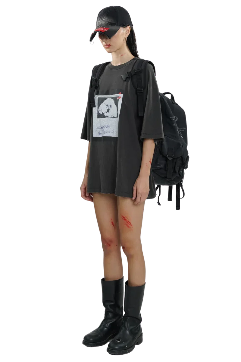 MasonPrince x Songaadon Collection Graffiti Puppy Tee